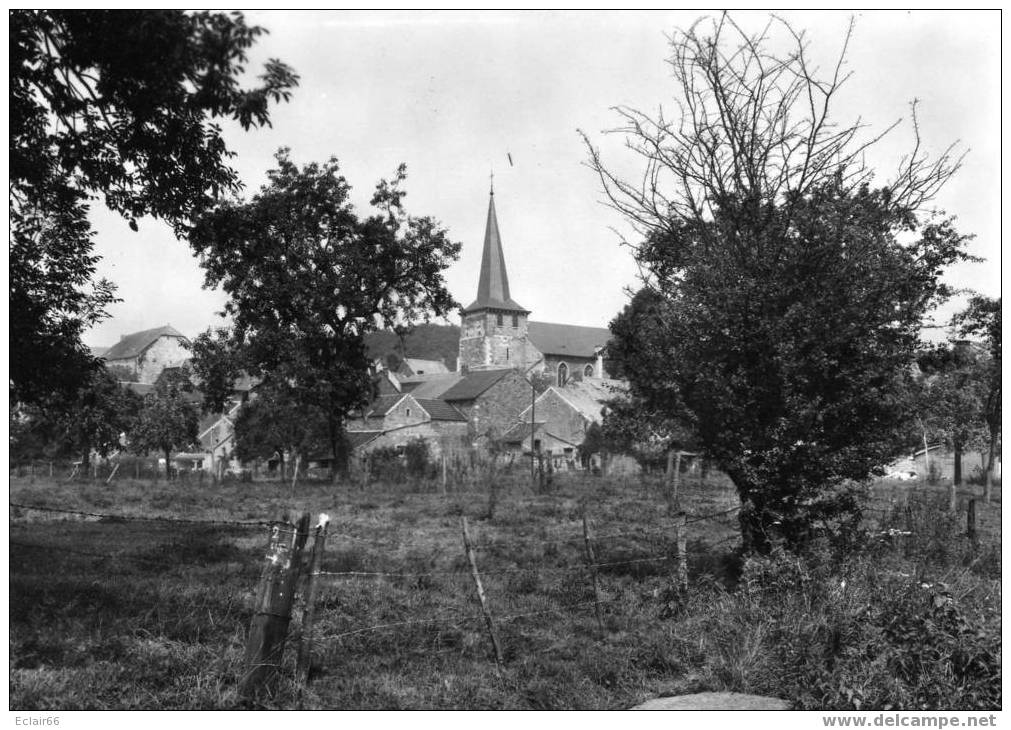 BELGIQUE   Comblain    Panorama Du Village L'Eglise   Cpsm Grd Format - Comblain-au-Pont