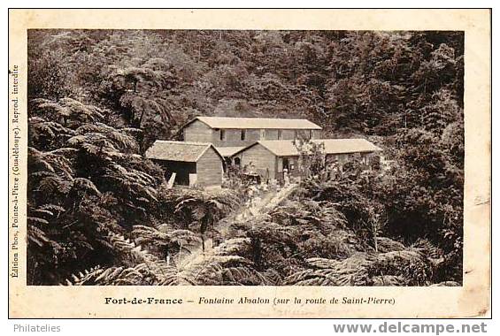 Fort De France  Fontaine Absalon - Fort De France