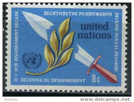 PIA - ONN 1973 - Décennie Du Désarmement - (Yv 227-28) - Nuevos