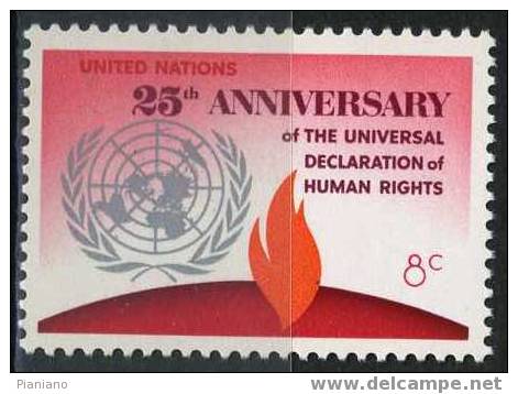 PIA - ONN - 1973 - 25° De La Déclaration Universelle Des Droits De L´Homme - (Yv 235-36) - Ungebraucht