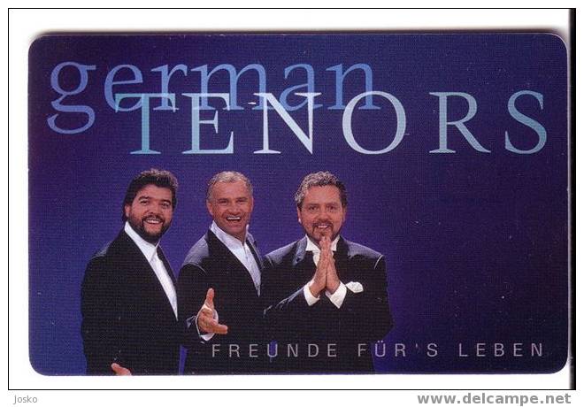 Germany - Allemagne - Classic Music - Musik - Musica - Musical - Musicale - Musique - GERMAN TENORS  P 16 09.00 - P & PD-Series : Taquilla De Telekom Alemania