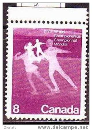 579 Canada: World Championship 1972 YT - Kunstschaatsen