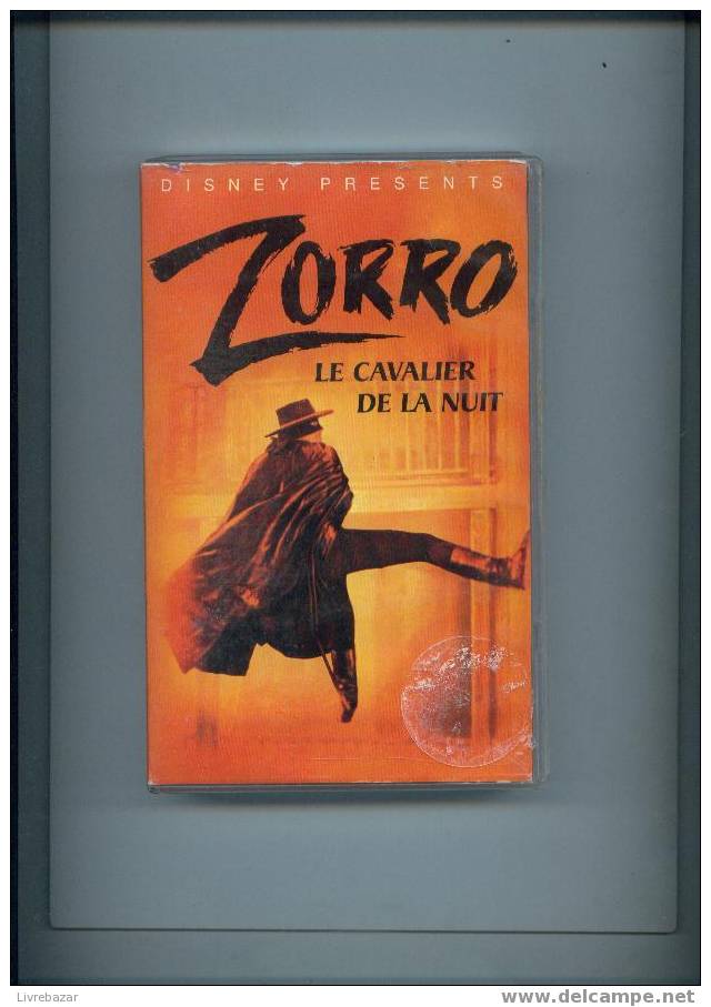 ZORRO Le Cavalier De La Nuit Avec Guy WILLIAMS  Disney - Autres & Non Classés