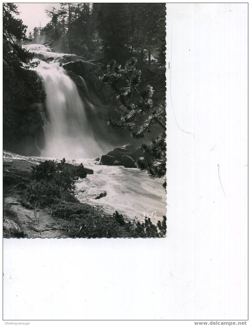 65 PONT D ESPAGNE LA CASCADE N° I B 1650 SM DENTELEE - Aragnouet