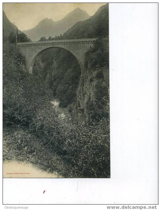 65 ST SAUVEUR LE PONT NAPOLEON  N° 16  CARTE TRIPLE 25.5CMX15 CM AVANT 1905 - Aragnouet