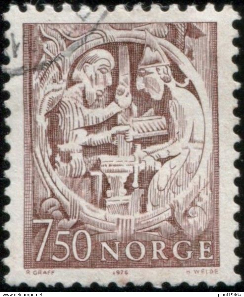 Pays : 352,03 (Norvège : Olav V)  Yvert Et Tellier N°:   674 (o) - Used Stamps