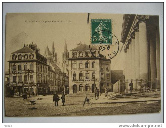 LA PLACE FONTETTE - Caen