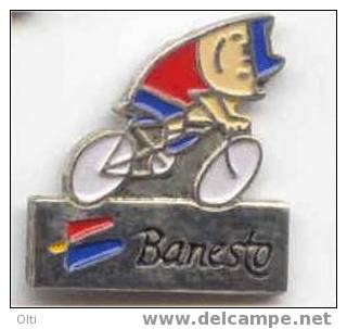 Pin's Cyclisme, équipe BANESTO - Ciclismo