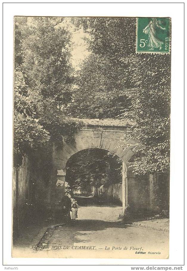 CLAMART - Bois De Clamart - La Porte De Fleury - Clamart