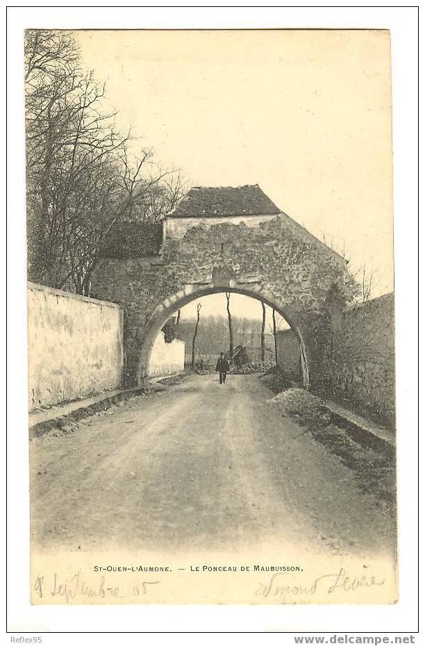 SAINT OUEN L´AUMONE - Le Ponceau De Maubuisson - Saint-Ouen-l'Aumône