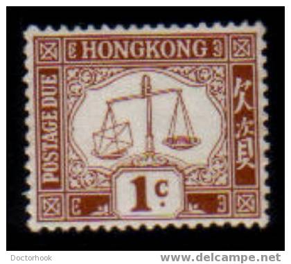 HONG KONG   Scott   #  J 1**  VF MINT NH - Timbres-taxe