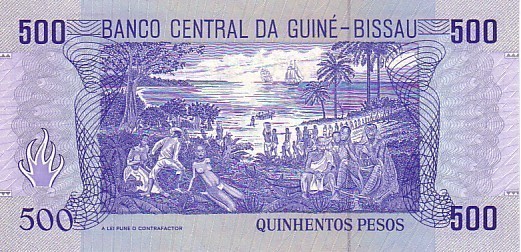 GUINEE-BISSAU    500 Pesos   Daté Du 01-03-1990   Pick 12    ***** BILLET  NEUF ***** - Guinee-Bissau