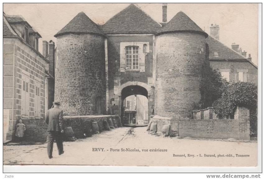 10.060/ ERVY - Porte St Nicolas, Vue Extérieure - Ervy-le-Chatel