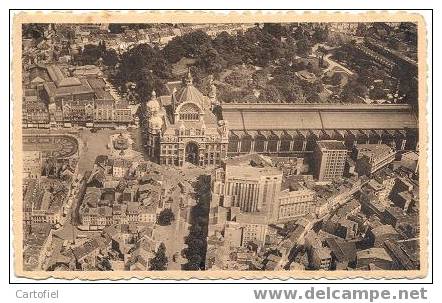 Station Antwerpen  Luchtopname - Gares - Sans Trains