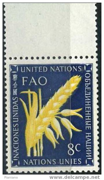 PIA - ONN - 1954 - FAO - (Yv 23-24) - Neufs