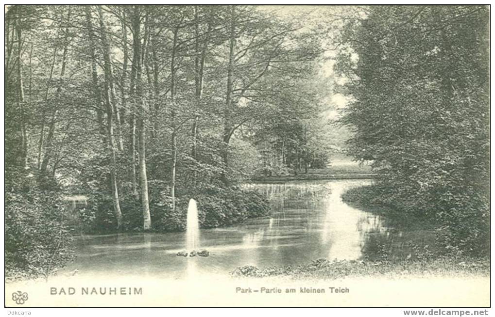 Bad Nauheim - Park - Partie Am Kleinen Teich - Bad Nauheim