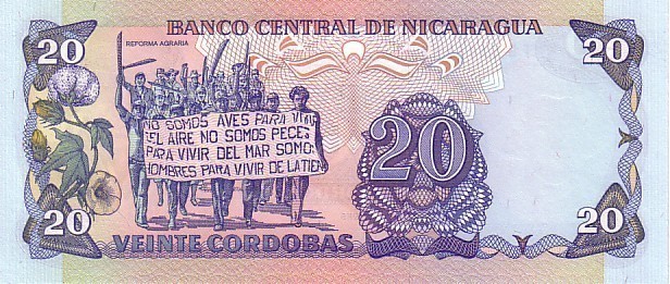 NICARAGUA   20 Cordobas  Daté De 1985   Pick 152     ***** BILLET  NEUF ***** - Nicaragua