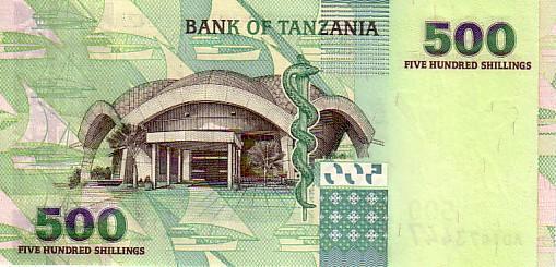 TANZANIE   500 Shillings Non Daté (2003)   Pick 35   *****BILLET  NEUF***** - Tanzania