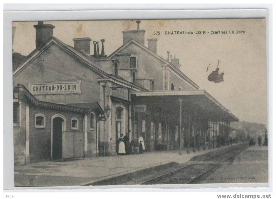 CHATEAU DU LOIR.  LA GARE - Chateau Du Loir