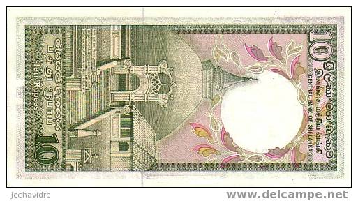 SRI LANKA   10 Rupees   Daté Du 05-04-1990   Pick 96     ***** BILLET  NEUF ***** - Sri Lanka