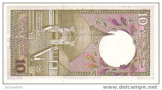 CEYLAN   10 Rupees   Daté Du 01-01-1985   Pick 92     ***** BILLET  NEUF ***** - Sri Lanka