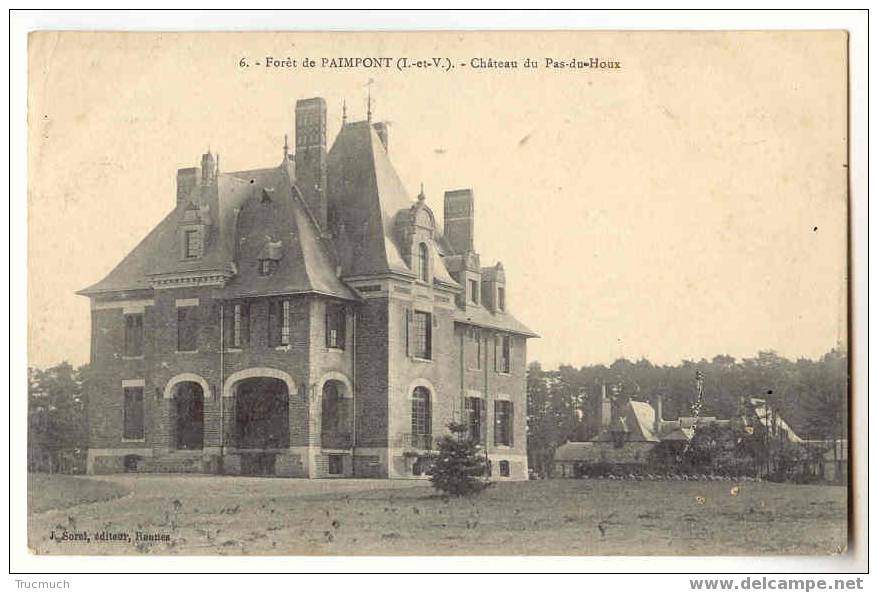 F2057 - Forêt De PAIMPONT - Château Du Pas-de-Houx - Paimpont