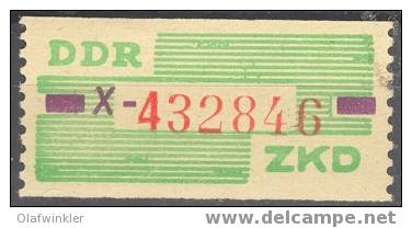 1959 Verwaltungspost A ZKD 10 Pf Mi 24 X / Sc - / YT 62 Postfrisch / Neuf / MNH - Other & Unclassified