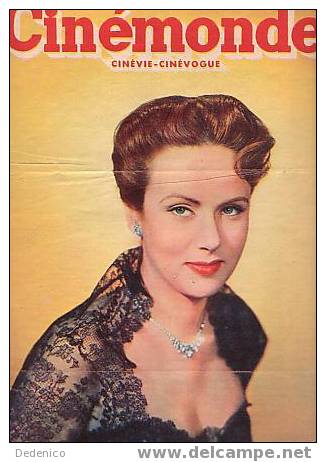 CINEMONDE  N° 884 / 1951  :  Nadia  GRAY - Magazines