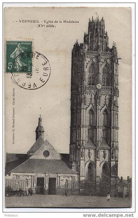 *** DEPT 27 . VERNEUIL / EGLISE DE LA MADELEINE *** - Verneuil-sur-Avre