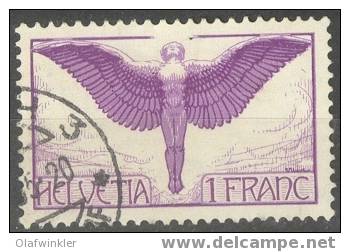 Switzerland 1933/37 Airmail  Zum 12z / Mi 191z Used / Obl. / Gestempelt - Used Stamps