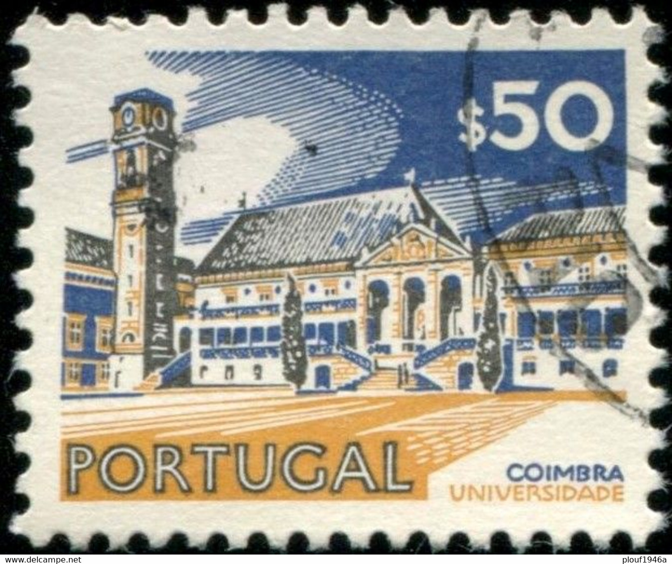 Pays : 394,1 (Portugal : République)  Yvert Et Tellier N° : 1136 (o) [1975] - Usado