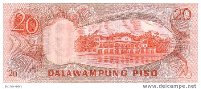 PHILIPPINES   20 Piso   Non Daté   Pick 155a     ***** BILLET  NEUF ***** - Filippijnen