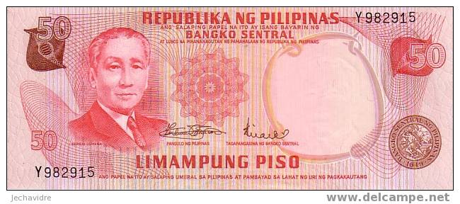 PHILIPPINES   50 Piso   Non Daté   Pick 151a     ***** BILLET  NEUF ***** - Filippijnen