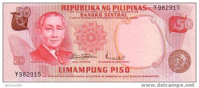 PHILIPPINES   50 Piso   Non Daté   Pick 151a     ***** BILLET  NEUF ***** - Filippine