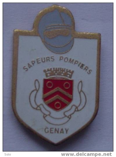 POMPIERS - Sapeurs Pompiers Genay. - Firemen