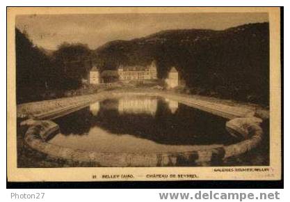 Belley, Chateau De Seyssel (reflet Dans Le Bassin) - Belley
