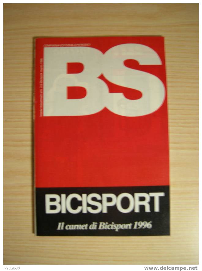 BS Bicisport 1996 Carnet Cycling - Deportes