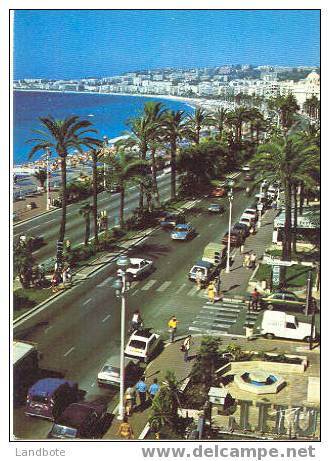 La Cote D´azur Inoubliable Nice La Promenade Des Anglais - Places, Squares