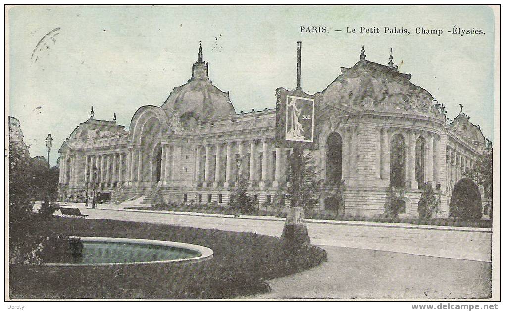 CPA - PARIS LE PETIT PALAIS - CHAMP ELYSEES - Champs-Elysées