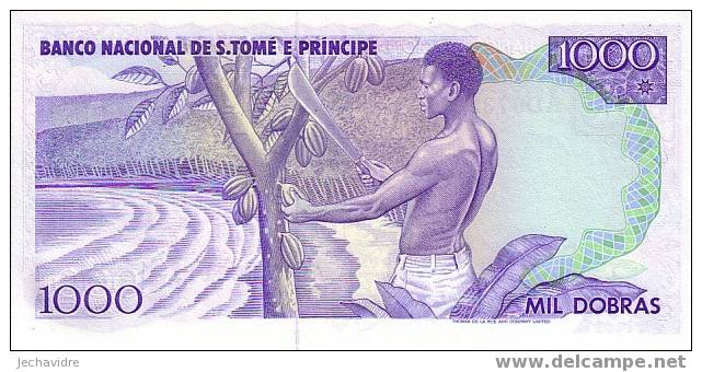 SAO TOME Et PRINCIPE   1 000 Dobras  Daté Du 04-01-1989   Pick 62     ***** BILLET  NEUF ***** - San Tomé Y Príncipe