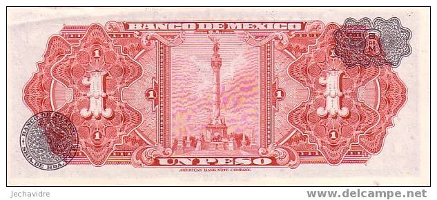 MEXIQUE   1 Peso   Daté Du 22-07-1970   Pick 59f     ***** BILLET  NEUF ***** - Mexique