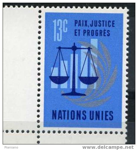 PIA - ONN - 1970 - 25° Des N.U.   - (Yv  206-07) - Unused Stamps