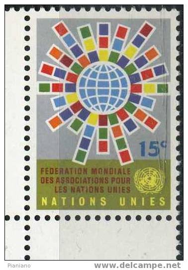 PIA - ONN - 1966 - Associations Pour Les N.U. - (Yv  148-49) - Unused Stamps