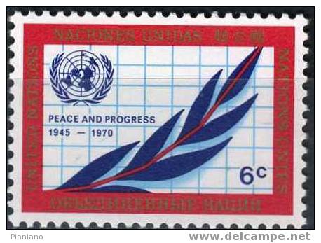 PIA - ONN - 1970 - L25° Des N.U.    - (Yv  203-05) - Unused Stamps