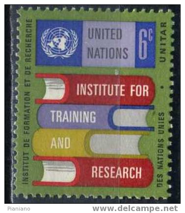 PIA - ONN - 1969 - Institut De Formationet Des Recherches Des N.U.   - (Yv  186-87) - Neufs