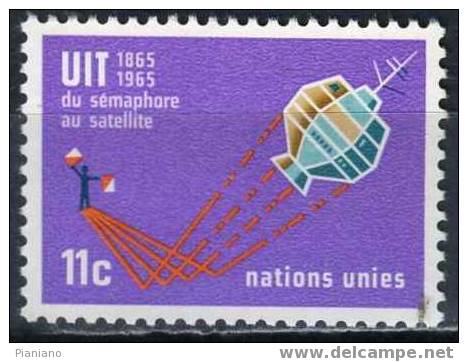 PIA - ONN - 1965- 100° De L´ UIT - (Yv  137-38) - Nuovi