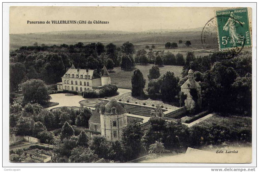 H101 - Panorama De VILLEBLEVIN (côté Du Châteauà) - Villeblevin