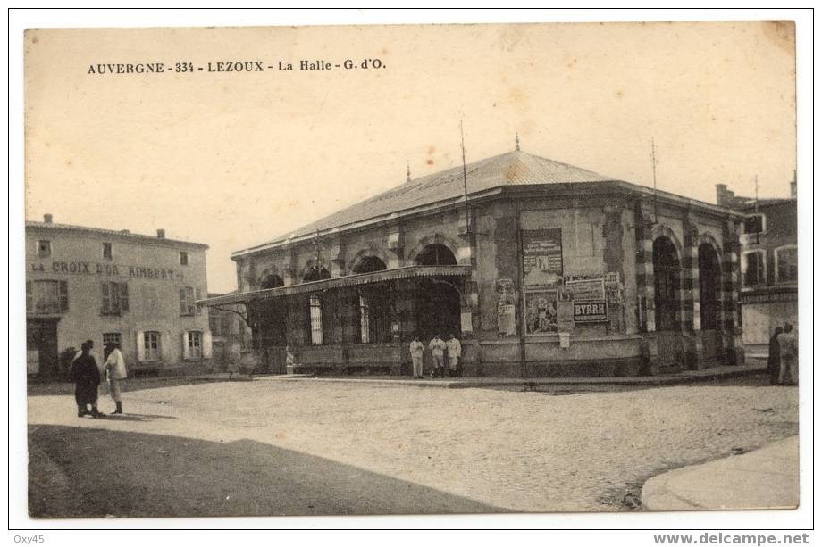 Lezoux - La Halle - G. D'O. - Lezoux