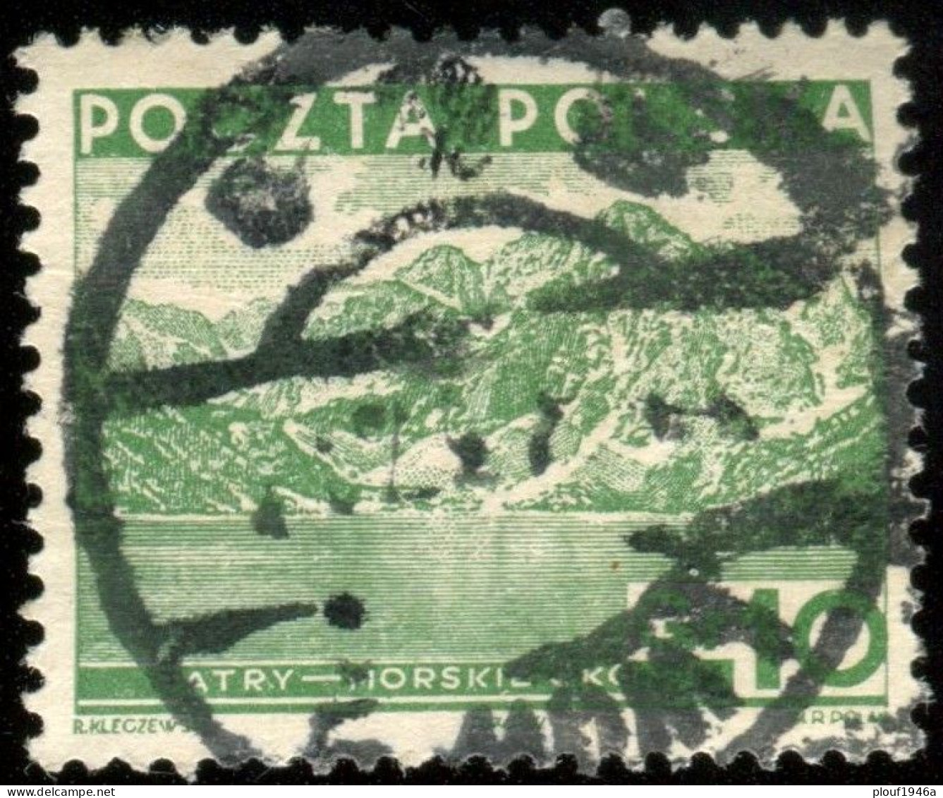 Pays : 390,2 (Pologne : République)  Yvert Et Tellier N° :    380 (o) - Used Stamps