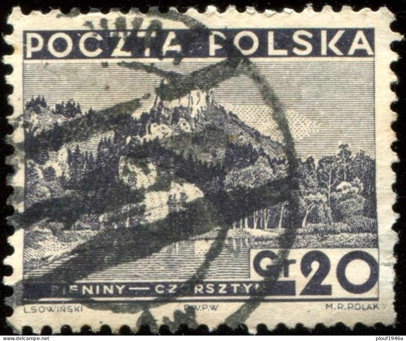 Pays : 390,2 (Pologne : République)  Yvert Et Tellier N° :    382 (o) - Used Stamps